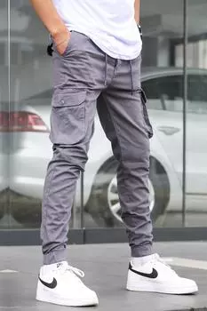 Брюки Madmext, серый