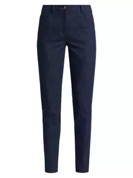 Брюки Magda с эластичными манжетами Akris, синий