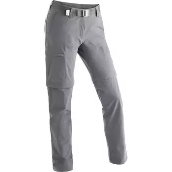 Брюки Maier Sports, серый/черный