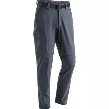 Брюки Maier Sports Zip Hose Torid Slim, темно-серый