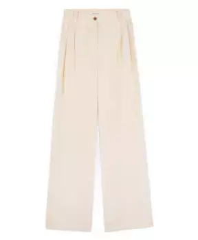 Брюки Maison Kitsun, бежевый