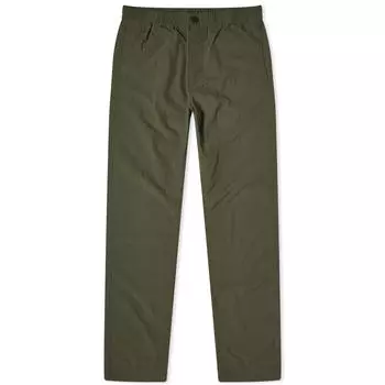 Брюки Maison Kitsune Casual Straight Leg, цвет Military Green
