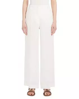 Брюки Malizia из льняной ткани Weekend Max Mara, белый