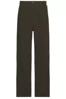 Брюки малярные нейлоновые оксфорды Beams Plus, зеленый