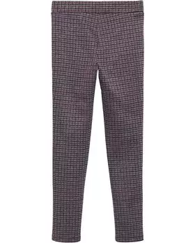 Брюки Mango Archi Leggings, темно-красный