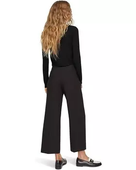 Брюки MANGO Buckle Trousers, черный