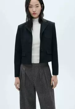 Брюки Mango, черный