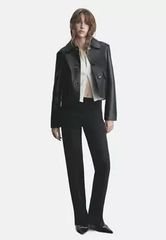 Брюки Mango, черный