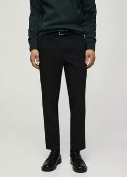 Брюки Mango, черный