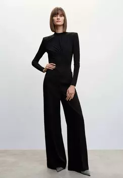 Брюки Mango Justo, zwart