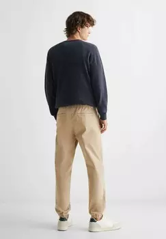 Брюки Mango Kids, бежевый