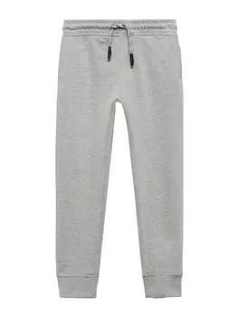 Брюки MANGO KIDS Tapered Pants FRANCIA, серый