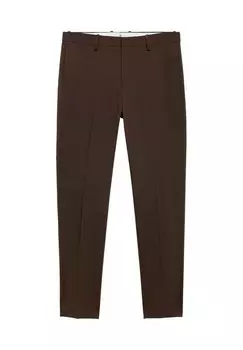Брюки Mango, коричневый