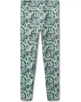 Брюки Mango Leggings Tropicp, угольный