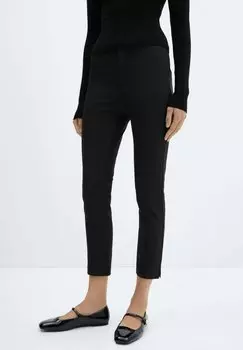 Брюки Mango, нуар