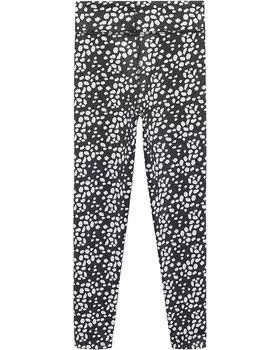 Брюки Mango Palmp Leggings, черный