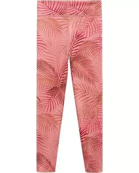 Брюки Mango Palmp Leggings, розовый