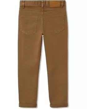 Брюки Mango Peru Trousers, коричневый