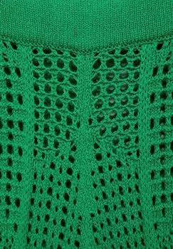 Брюки Mango, зеленый