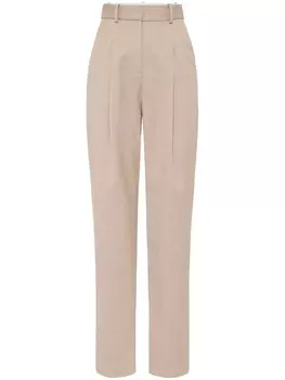 Брюки Manon со складками Rebecca Vallance, бежевый