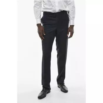 Брюки MANTUA из натуральной шерсти Corneliani, Blue
