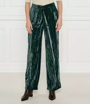 Брюки Marc Cain flare fit, цвет mare