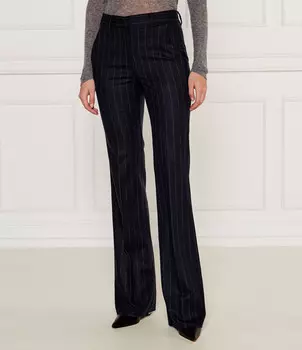 Брюки Marella NEVEU flare fit, темно-синий