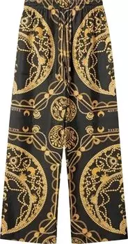 Брюки Marine Serre Ornament Jewelry Pants Black, черный