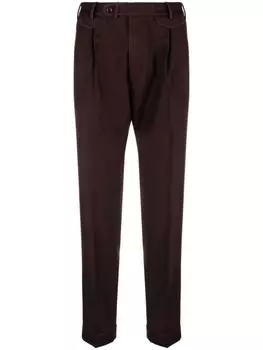 Брюки Mario средней посадки Dell'oglio, красный