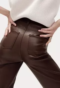 Брюки Marks & Spencer, коричневый