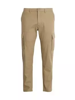 Брюки Marks & Spencer Regular Cargo Pants, коричневый