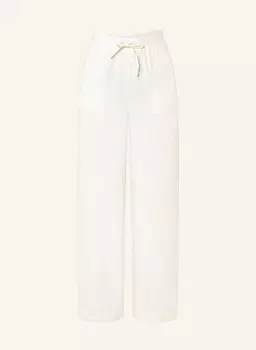 Брюки марлен ihlino с льном ICHI, кремовый