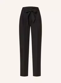 Брюки Марлен из трикотажа. Luisa Cerano, черный