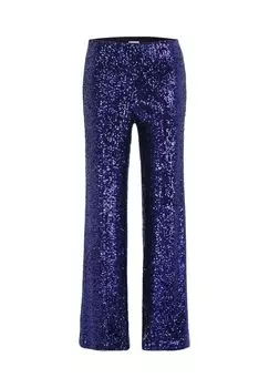 Брюки Марлен с пайетками Vera Mont, цвет Black Lilac