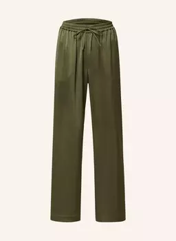 Брюки Марлен Сахелена из атласа. Samse Samse, зеленый