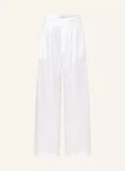 Брюки марлен TED BAKER LUCIHH aus Leinen, белый