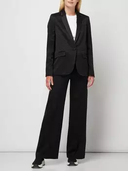 Брюки Marlene с тканым узором Karl Lagerfeld, черный
