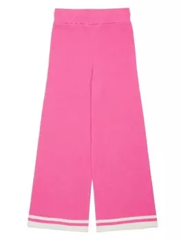 Брюки Marni Kids в рубчик, розовый