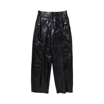 Брюки Marni Light Nappa Trousers 'Black', черный