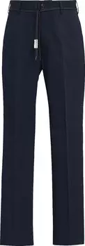 Брюки Marni Trousers 'Blublack', синий