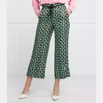 Брюки Marus палаццо Marella, зеленый