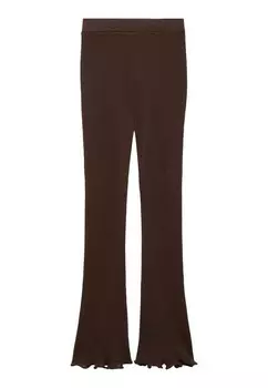 Брюки MARYLIN Mango, коричневый