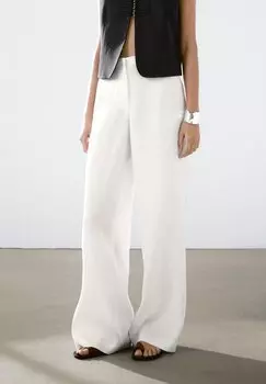 Брюки Massimo Dutti, белый