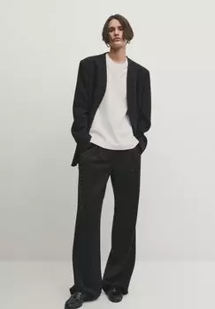 Брюки Massimo Dutti, черные