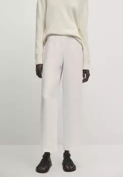 Брюки Massimo Dutti, цвет white