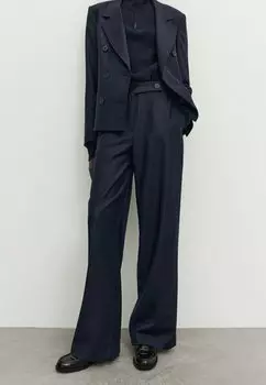 Брюки Massimo Dutti, крапчатый синий