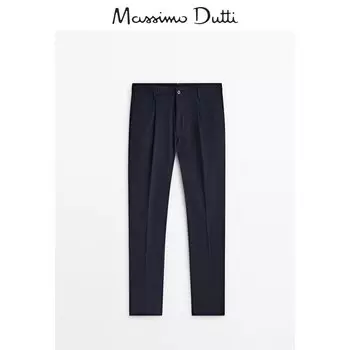 Брюки Massimo Dutti, темно-синий
