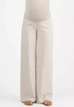 Брюки MATERNITY Attesa Maternity, бежевый