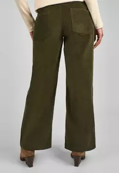 Брюки MATERNITY WIDE LEG, REGULAR FIT JoJo Maman Bb, зеленый