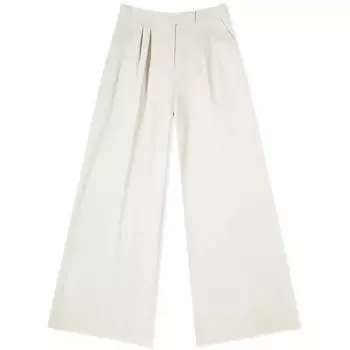 Брюки Max Mara Zinnia Scuba Wide Leg, молочный